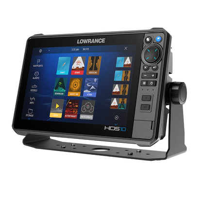 Lowrance HDS PRO 10 - w/ Preloaded C-MAP DISCOVER OnBoard - No Transducer [000-15999-001] | GPS - Fishfinder Combos by Lowrance 