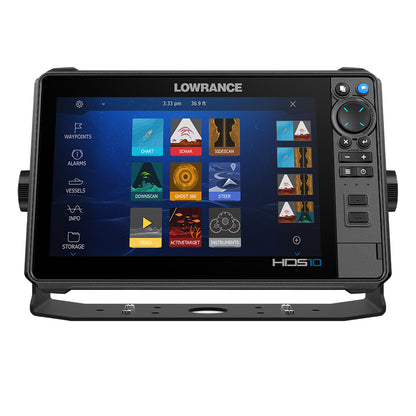 Lowrance HDS PRO 10 - w/ Preloaded C-MAP DISCOVER OnBoard - No Transducer [000-15999-001] | GPS - Fishfinder Combos by Lowrance 