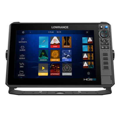 Lowrance HDS PRO 12 - w/ Preloaded C-MAP DISCOVER OnBoard - No Transducer [000-16002-001] | GPS - Fishfinder Combos by Lowrance 