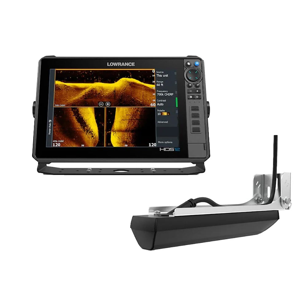 Lowrance HDS PRO 12 - w/ Preloaded C-MAP DISCOVER OnBoard  Active Imaging HD Transducer [000-15987-001] | GPS - Fishfinder Combos by Lowrance 