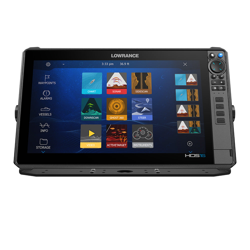 Lowrance HDS PRO 16 - w/ Preloaded C-MAP DISCOVER OnBoard - No Transducer [000-16005-001] | GPS - Fishfinder Combos by Lowrance 