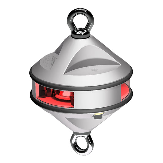 Lopolight Series 200-014 - Hoist Light - 2NM - Red - Silver Housing [200-014G2-H1C]