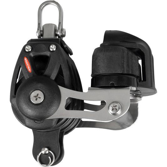 Ronstan Series 40 Orbit BB Triple Block w/Becket, Cleat  Swivel Shackle