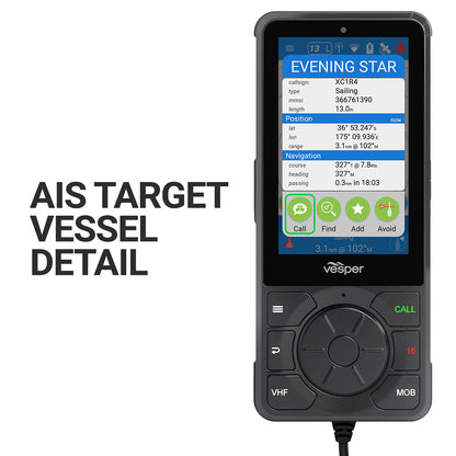 Vesper Cortex V1 - VHF Radio w/SOTDMA SmartAIS  Remote Vessel Monitoring - Works Worldwide [010-02814-20] | AIS Systems by Vesper 