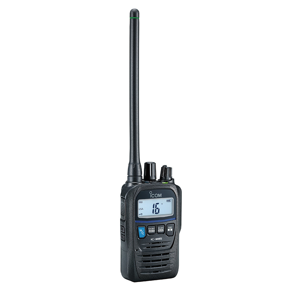 Icom M85UL Intrinsically Safe, Ultra Compact Handheld VHF Marine Radio w/5W Power Output [M85UL 31] | VHF - Handheld by Icom 