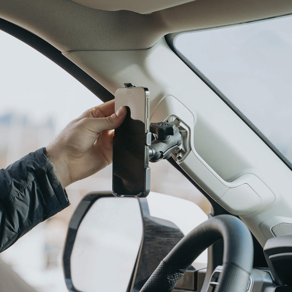 RAM Mount RAM Form-Fit Holder f/iPhone 13 Pro Max, 14 Plus  Pro Max w/Ball