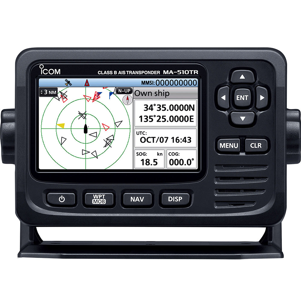 Icom MA-510TR AIS Transponder w/Antenna  4.3" Display [MA510TR 13] | AIS Systems by Icom 