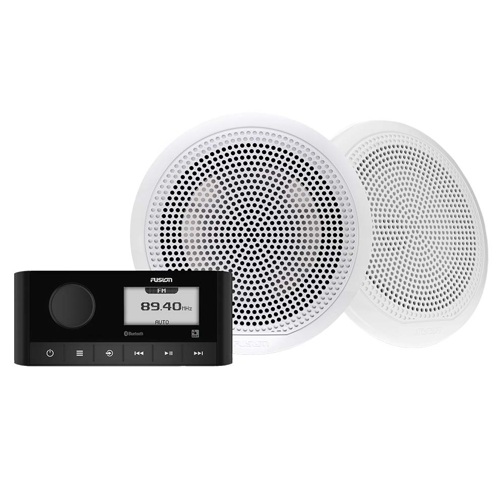 Fusion MS-RA60  6.5" EL Sports Speaker Kit - White Speakers [010-02405-51] | Stereos by Fusion 