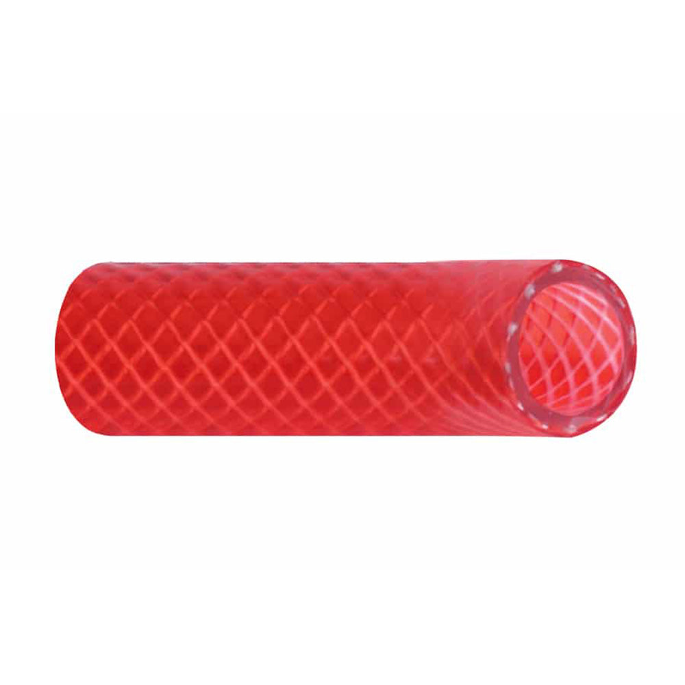 Trident Marine 1/2" Reinforced PVC (FDA) Hot Water Feed Line Hose - Drinking Water Safe - Translucent Red - Sold by the Foot [166-0126-FT] | Hose by Trident Marine 