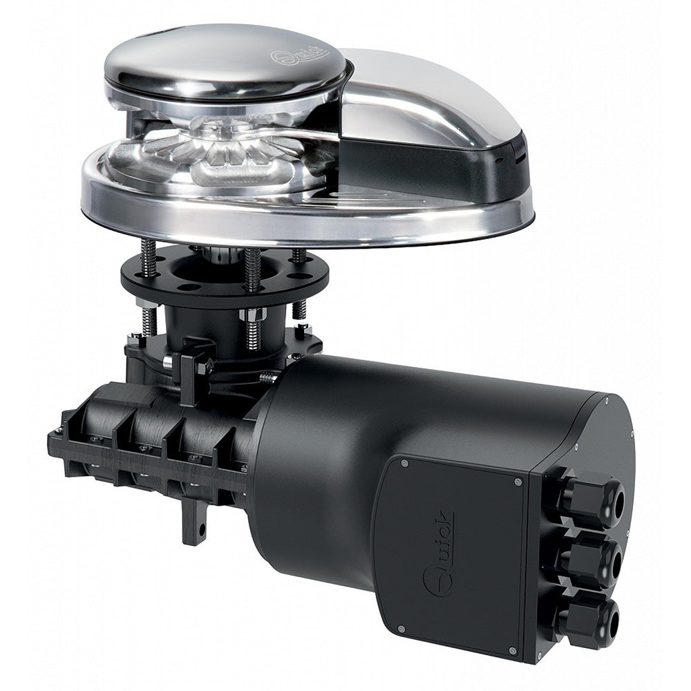 Quick Prince DP3 Windlass - 700W, 12V, 8mm - 5/16" Gypsy - 5/8" Rope - Prewired Built