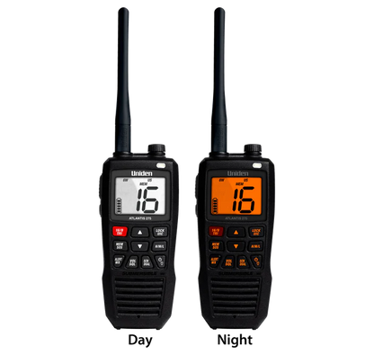 Uniden Atlantis 275 Floating Handheld VHF Marine Radio