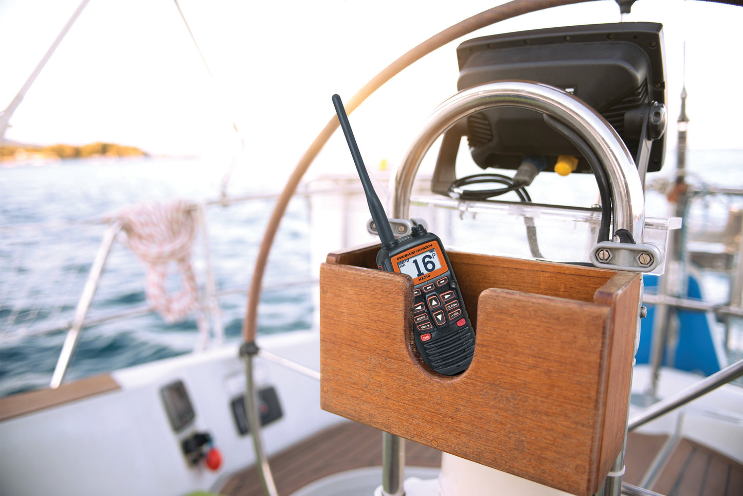 Standard Horizon HX210 6W Floating Handheld Marine VHF Transceiver